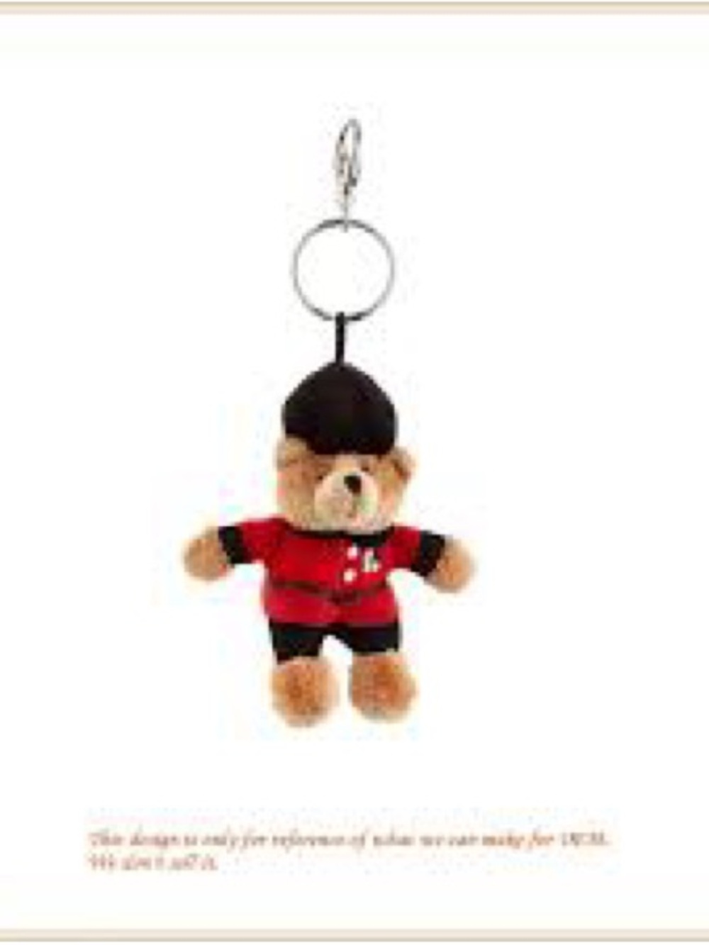 Harrods Queens Guard Key Ring NWOT
